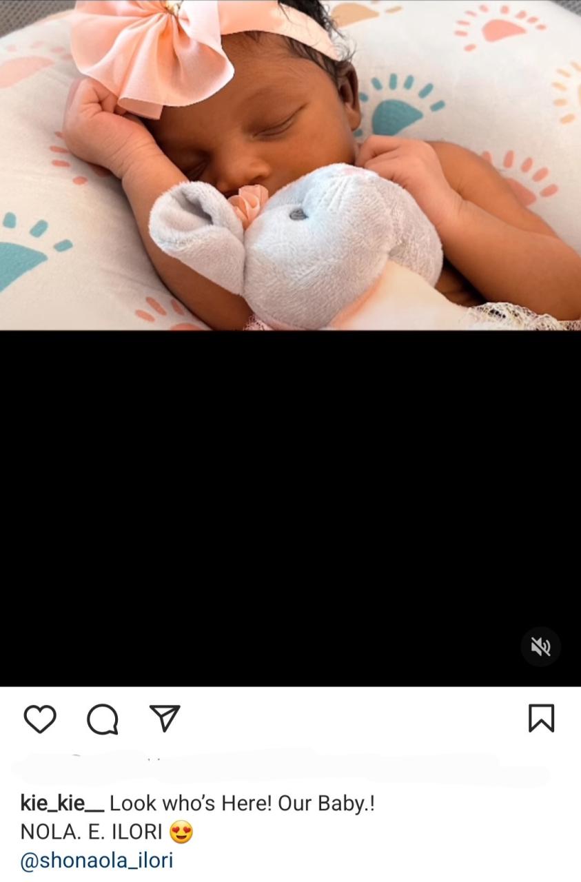 Instagram's Kiekie welcomes a Baby Girl « Naijacommunity