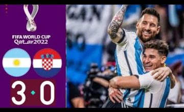 Argentina 3 vs 0 Croatia Semi-final highlights [FIFA World Cup 2022]